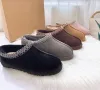 Chaud populaire femmes tasman pantoufles bottes ultra mini décontracté chaud avec carte sac à poussière décontracté thermique cadeaux de noël uggss botte