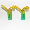 Hookahs mini tjock glasoljebrännare bong för dabb riggar vattenbubbler rör enkel design för rökningstillbehör