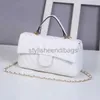 Totes Designer Borsa a tracolla con catena Borsa a tracolla con patta Borsa in filo di velluto Doppie lettere Solido Hasp Vita Strisce quadrate Borse da donna di lusso63 Stylisheendibags