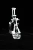 Glass hookah carta or peak two kind recycler transparent electric base drill tower smoking accessories Cross border wholesale