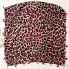 Szaliki europejska i amerykańska moda moda swobodny dziki lampart kwiatowy szalik miękki, gęsta długie bawełniane konopie 230914