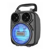 Przenośne głośniki zewnętrzne 3 -calowe głośnik LED bezprzewodowy Bluetooth 5.0 Głośnik przenośny mini głośnik z TF FM USB Aux Radio