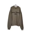 MM Margiela Margiela sweatshirt men and women niche letter print logo loose casual tide hoodie284y