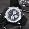 Nowy gorący zegarek ekonomiczny retro Three Eye Dialmen Watch Economy Projektant Luksusowy mężczyźni Watch Kwarc Ruch B01