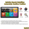 Car Gps Accessories Xinmy 7 Inch Capacitive Sn Sat Nav Navigator Truck Navigation Bluetooth Avin Fm Transmitter Ram256Mb 8Gb Maps For Dhklq