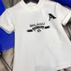Baby Boys Clothes Set Summer T-shirt och Shorts Set Luxury Designer Tops Shorts Letters Tryck på Girls Barn Två bit utomhuskläder