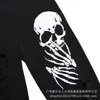 Women's Leggings Halloween Skull Skeleton Hands Ladder Cutout Women Sexy Slim Skinny Pencil Pants