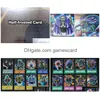 16 unidades / conjunto Lumis e Umbra Cartões de estilo com tema de máscara Masked Beast Des Gardius Rare Hunters Yuh Dm Classic Orica G220311 Drop Delivery Dhmkz