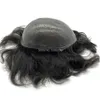 Men's Children's Wigs Thin Skin Toupee Natural Hairline Remy Hair Pieces Stock 230914