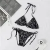 Maillot de bain une pièce, Bikini, plusieurs couleurs, Sexy, pour l'été, avec écharpe, nouvelle collection, en Stock297T