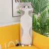 Cushion/Decorative Pillow Fashion Cute Cat Sleep Long Plush To Send Children Knee Pillow Almofada Coussin Birthday Gift Cojines Decorativos Seat Cushion 230914