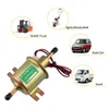 Pompa carburante 12V Auto elettrica Benzina Bullone di fissaggio a bassa pressione Filo Diesel Hep-02A Set Metallo Oro Sier Fp009 Consegna a goccia Automobili Mot Dhdqu