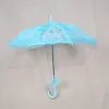 Moda nupcial laço guarda-chuva 11 cores elegante casamento guarda-sol rendas artesanato guarda-chuva para mostrar festa decoração foto adereços guarda-chuvas