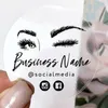 Eyelash Extension Label Design klistermärke Eyelash Business Sticker Lashes Custom Sticker Business Lash Stick 210408238m