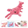 Cat Toys Creative Catnip Simulazione elettrica Aragosta Peluche da masticare Plaything2810