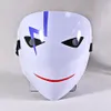 Autres événements Fournitures de fête Clown drôle plus sombre que le visage noir Bouche Femmes Hommes Cosplay Masques Mascarade Ball Adulte Enfants Noël 257D