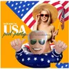 Favoris du parti Donald Trump 2024 Gardez l'Amérique Grand Flotteur de piscine à succès pour les démocrates d'été Livraison de goutte gonflable présidentielle G Dhnba