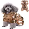 5 Kolor Whole Big Designer Dog Apparel dla małych dużych psów Zimowe Zwierzęta Zwierzęta Wodoodporna kurtka szczeniaka WITRPOOG DOGGY SNOWSUT 293Z