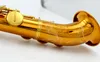 Pro neck built in type copper curved bell straight soprano saxophone Saxello 11