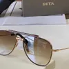 Designer de moda Dita 8A óculos de sol loja online óculos de sol masculino e feminino DITA Symeta Tipo 404 aviador sapo óculos coreano tem logotipo