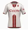2023 2024 SSC Bari Mens Designer T Shirt Soccer Jerseys Scavone Botta W Cheddira Maiello Esposito Benali Edition 23 24 Football قمصان قصيرة