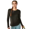 Active Set Women Yoga Shirt Girls Shrits Running Long Sleeve Ladies Casual Outfits Adult Sportswear Trainness Wear Shirtl230915