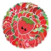 50pcs cute cartoon strawberry graffiti stickers PVC creative scooter diy fashion diary waterproof decoration