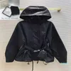 Womens Designer Jacket with Hooded Fashion Solid Color Windbreaker Jackets Casual Ladies Jacket Coat Clothing Size S-L226E