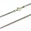 Hele-Hele 100% Real Pure 925 Sterling Zilveren ketting Vrouwen mannen Italië ketting retro vintage merk Sieraden ML209A