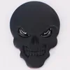 CAR 3D AWESOME Skull All Metal Auto Truck Motorcykel Emblem Badge Sticker Decal Trimning Laptop Notebook Trim Self Adhesive229n