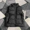 Mens Coletes Mens Colete Com Capuz Colete Colete Homens Designs Mulheres Inverno Down Coletes Bodywarmer Coletes Mans Jaqueta Puffer Ao Ar Livre Quente Sem Mangas Pena J230915