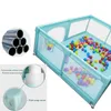 Rail Baby 150 180 cm Dzieci Playpen z piankową ochroną plac zabaw ogrodzenie ogrodzenia dla dzieci dla dzieci w wieku 0 6 lat 230914