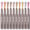 Fard à paupières 10 couleurs bâton d'ombre à paupières à double extrémité avec pinceau éponge nacré durable stylo fard à paupières contouring maquillage portable cosmétiques 230914