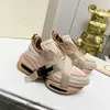 Strapping Men Uncle Casual Suole Sport Balmaiin Designer di alta qualità Coppia Balman Space Dad Donna Scarpe spesse Altezza elevata Sneaker Sport Npvf di alta qualità