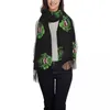 Etnische kleding op maat gemaakte print groene monster sjaal heren dames winter warme sjaals film Ghostbusters sjaals wraps