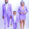 Famille Pographie Tuxedos Violet Hommes Un Bouton Slim Fit Mariage Blazer Costumes Formel Bal De Fête Pantalon Manteau Veste 2 Pièces256p