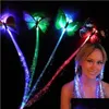 Fermagli per capelli Barrettes Flash Trecce a LED con forcina in fibra di farfalla Clip luminosa Parrucca Party Ktv Glow Forniture Accessorio Consegna di goccia J Dhcjd