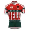 Autres vêtements Vestes de course Vêtements de cyclisme Vêtements à manches courtes pour hommes Summer Mountain Bike Tops Chemises de sport X0915