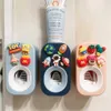 Automatic Kids Toothpaste Dispenser Squeezer for Children Household Cartoon Toothbrush Holder Bathroom Accessories 2107092410