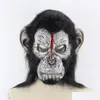 Party Masks Planet of the Apes Halloween Cosplay Gorilla Masquerad Mask Monkey King Costumes Caps Realistic Y200103 Drop Delivery252s