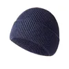 Beanie/Skull Caps Geïntegreerde Naadloos gebreide Muts Winter Stof Hoed Voor Volwassen Unisex Skullies Mutsen 230914