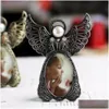 Cadres et moulures Cadre photo classique Baby Po Angel Wings Style Vintage pour enfants Cadre Moderne Studio Décor Rh01291 Drop Delivery Dhacj