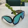 Designer óculos de sol onda máscara óculos de sol grande quadro mulheres homens polarizados óculos acetato fibra hip hop luxo clássicos óculos de sol uv400 protetor 23-lowewe