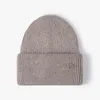 PU Designer Autumn Winter Beanie Hats Hoge kwaliteit Men Women Caps Fashion Classic Autumn Wool Outdoor Warm Skull Caps Winter Hat Real Rabbit Fur Girls Boys FD33