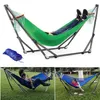Portable Folding Steel Pipe Sleeping Swing Hammock Stand Bag Kit Set Garden Outdoor Hunting Camping Furniture 250KG2564
