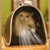 Trasportini per gatti che trasportano zaino da viaggio borsa a tracolla per esterni marsupio traspirante per borsa con cerniera pieghevole per animali domestici Puppy Kitty Born