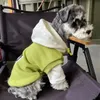 Dog Apparel Winter Fashion Clothing Warm Hooded Sweatshirt French Bulldog Puppy Coat for Small Medium Dogs Chihuahua Pet Costume 230915