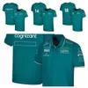 F1 racing suit team T-shirt short-sleeved round neck men's quick-drying 2023 racers customized with the same paragraph 340w