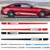 Ny 2st Set Edition Auto Side Kirt Decoration Sticker för Mercedes Benz C Class W205 C180 C200 C300 C350 C63 AMG264L