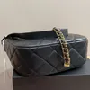 Frauen Luxus Marke Tasche Hobo Eimer Tasche Unterarm Tasche Einzelne Schulter Tasche Große Kapazität Täglichen Rucksack Doppel Kette Hohe Qualität 25 cm